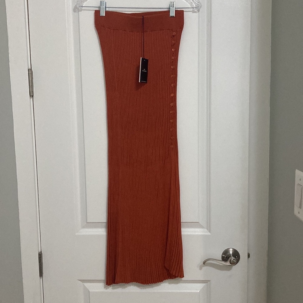 Hansen and Gretel knit midi skirt